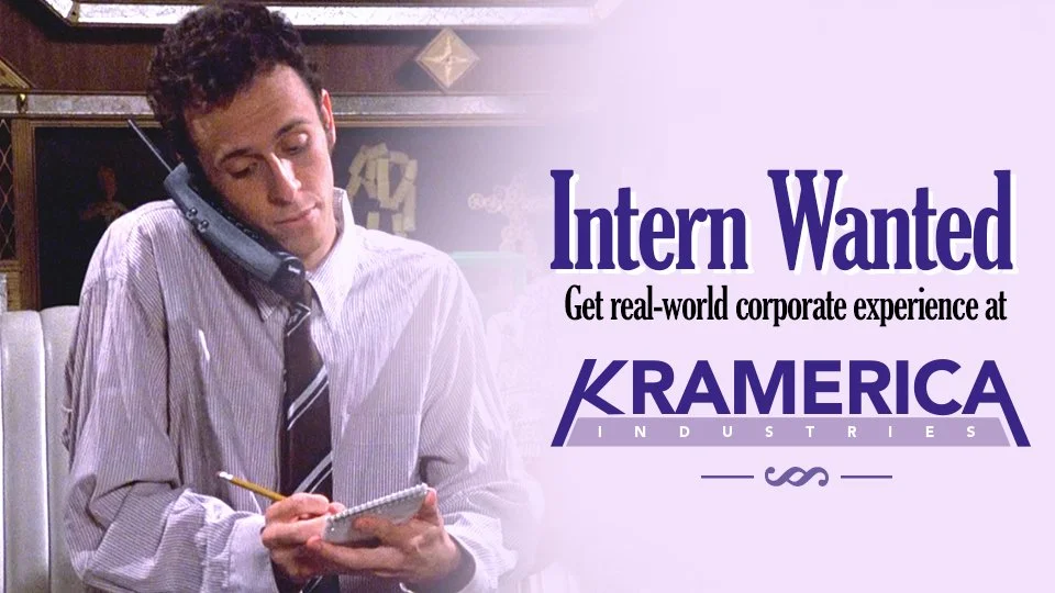 Kramerica Industries - Intern Wanted